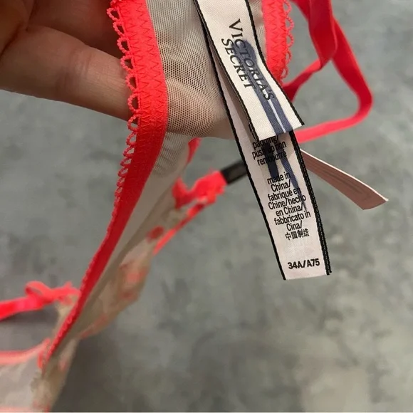 New! Victoria's Secret Dream Angels Heart push-up Bra 4873 - Picture 4 of 7